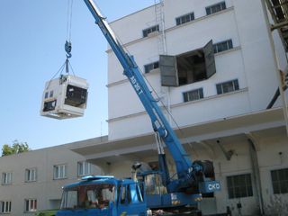 VKLADANIE ČISTIČKY DO BUDOVY 1